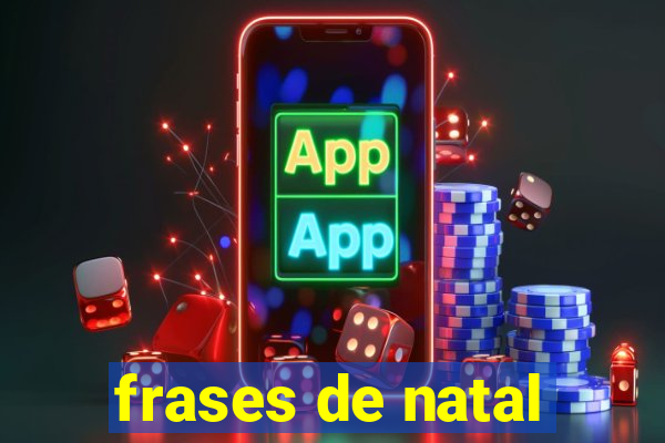 frases de natal